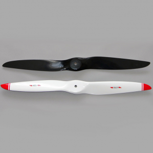 2 Blade Prop White with Red tips