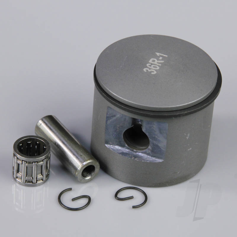 Piston and Accessories including C-Clips / Ring / Gudgeon Bearing and Pin (fits 35cc RE)