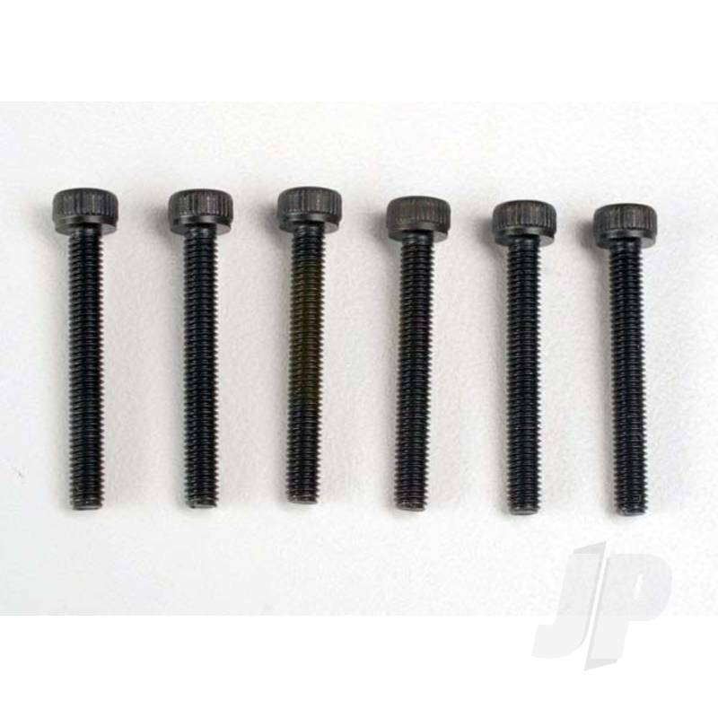 Header screws, 3x23mm cap hex screws (6 pcs)