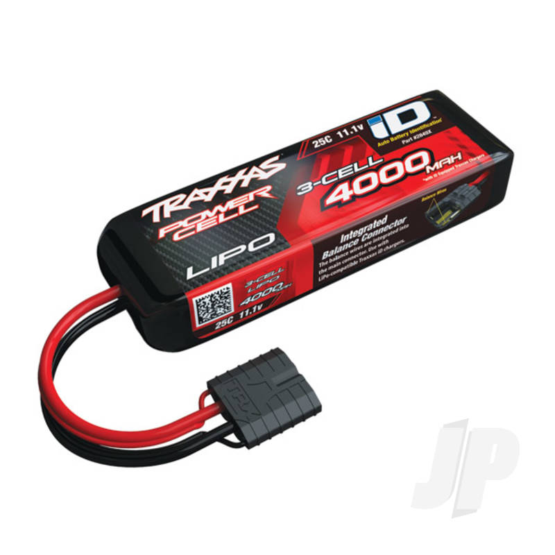 LiPo 4000mAh 11.1V 3S 25C iD Power Cell Battery