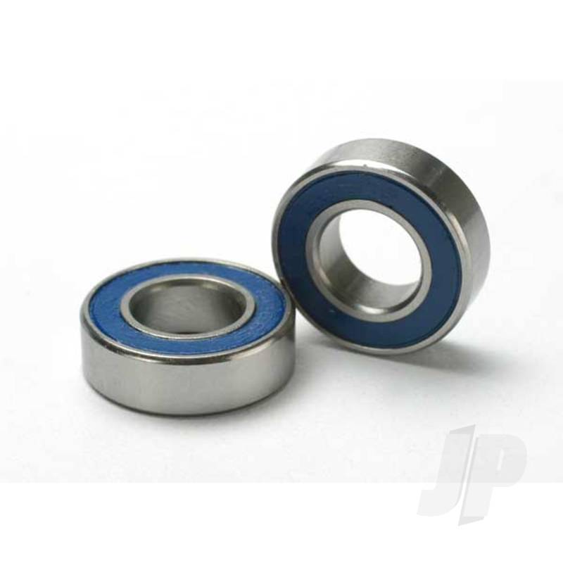 Ball bearings, Blue rubber sealed (8x16x5mm) (2 pcs)