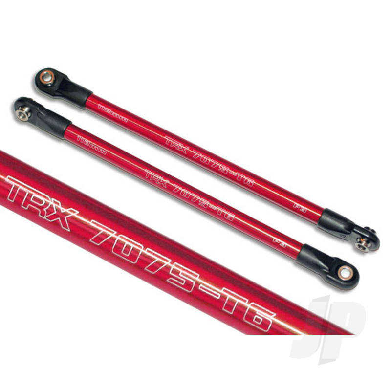 Push rod (Aluminium) (assembled with rod ends) (2 pcs) (Red) (use with #5359 progressive 3 rockers)