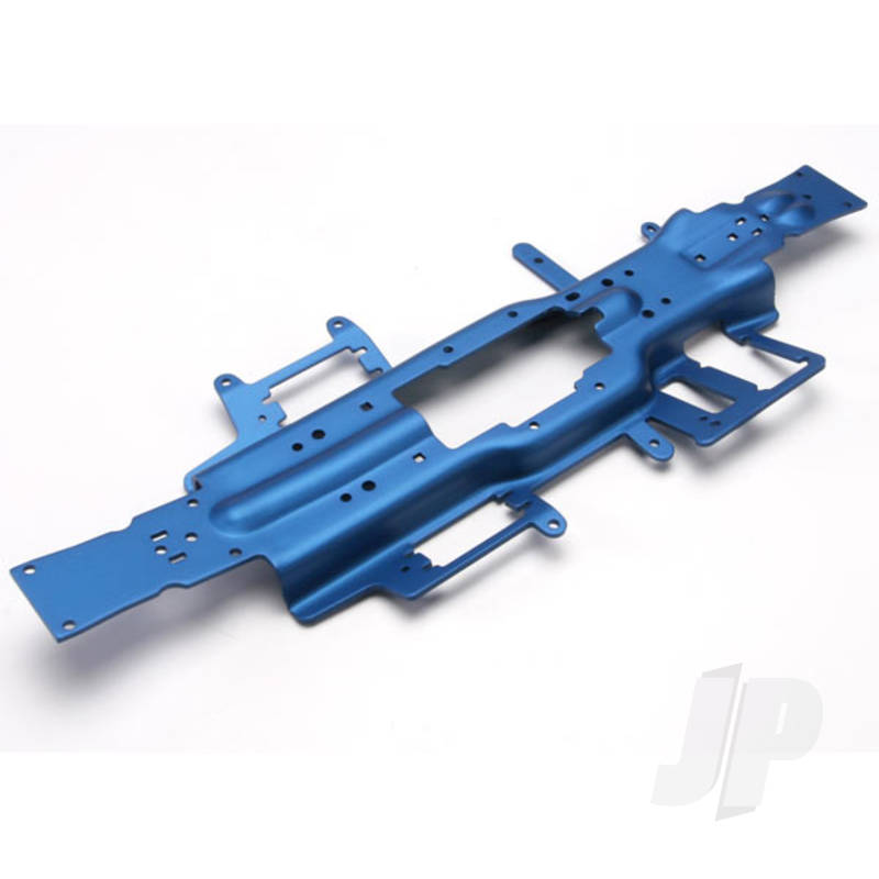 Chassis, Revo 3.3 (extended 30mm) (3mm 6061-T6 aluminium) (anodised Blue)