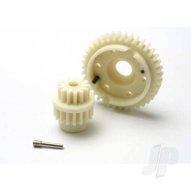 Gear Set, 2-speed standard ratio (2nd speed gear 39T, 13T-17T input gears, hardware)
