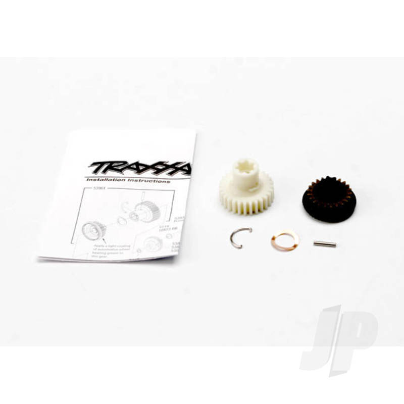 Primary gears, forward and reverse / 2x11.8mm pin / pin retainer / disc spring