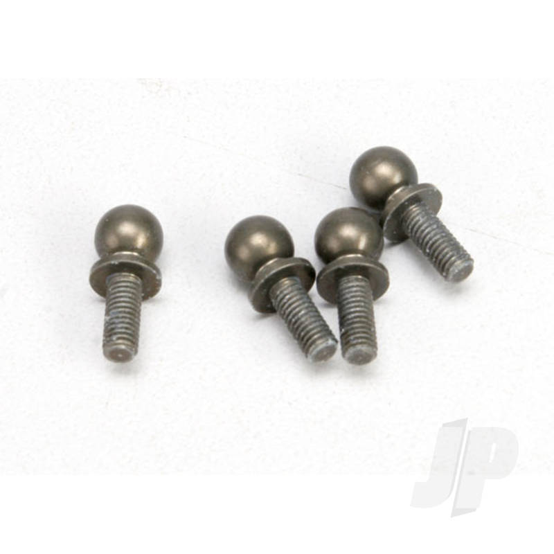 Ball studs, aluminium, hard-anodised, PTFE-coated (4 pcs) (use for inner camber link mounting)