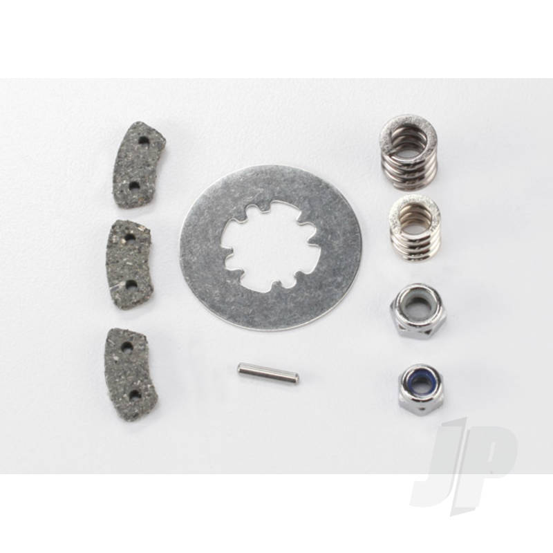 Rebuild kit, slipper clutch (Steel disc / friction pads (3 pcs) / spring (2 pcs) / pin / 4.0mm NL (1pc) / 5.0mm NL (1pc))