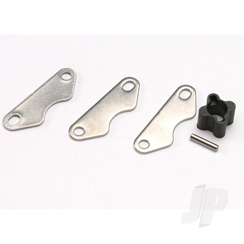 Brake disc Hub (for Revo Rear brake kit) / 2mm pin (1pc) / brake pads (3 pcs)