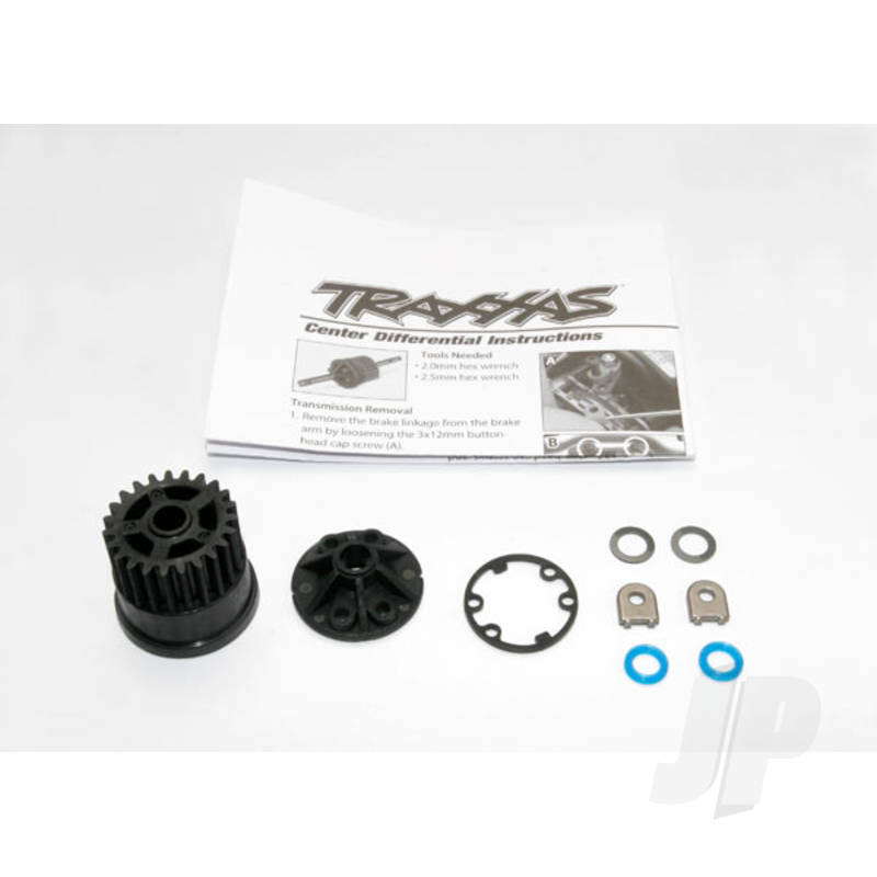 Gear, center differential (Slayer) / Cover (1) / X-ring seals (2) / gasket (1) / 6x10x0.5 TW (2) (Replacement gear for 5914)