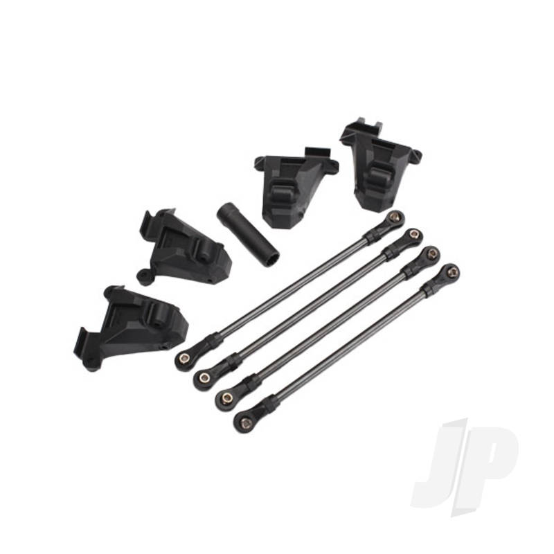 Chassis conversion kit, TRX-4 (Short to Long wheelbase) (includes Rear upper & lower suspension links, Front & Rear shock towers, Long female half shaft)