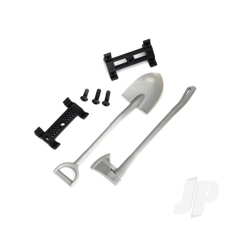 Shovel / axe / accessory mount / mounting hardware
