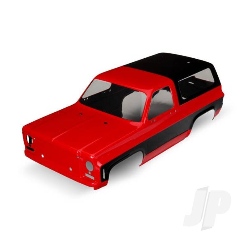 Body, Chevrolet Blazer (1979) (Red) (requires grille, side mirrors, door handles, windshield wipers, decals)