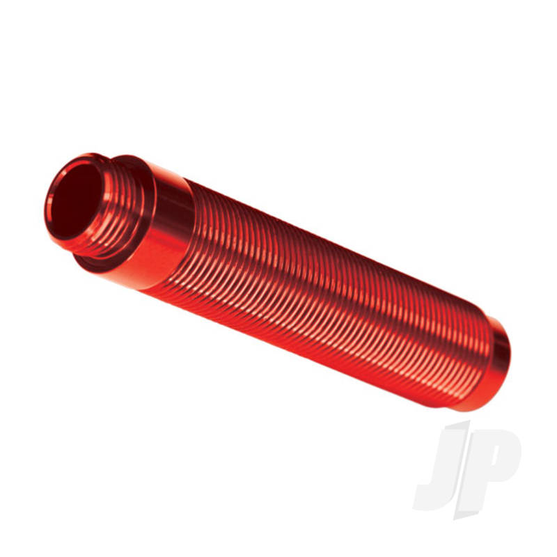 Body, GTS shock, Long (Aluminium, Red-anodised) (1pc) (for use with #8140R TRX-4 Long Arm Lift Kit)