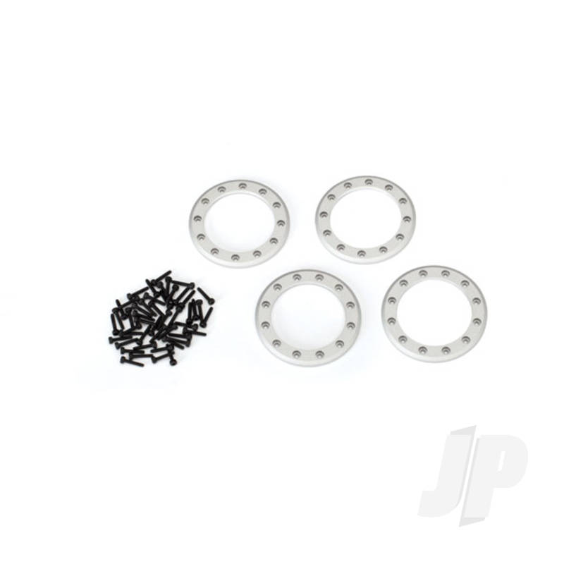 Beadlock rings, satin (1.9in) (Aluminium) (4 pcs) / 2x10 CS (48)