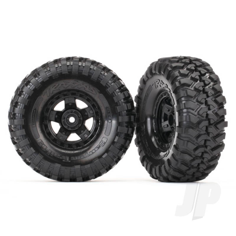 Tyres and wheels, assembled, glued (TRX-4 Sport 1.9