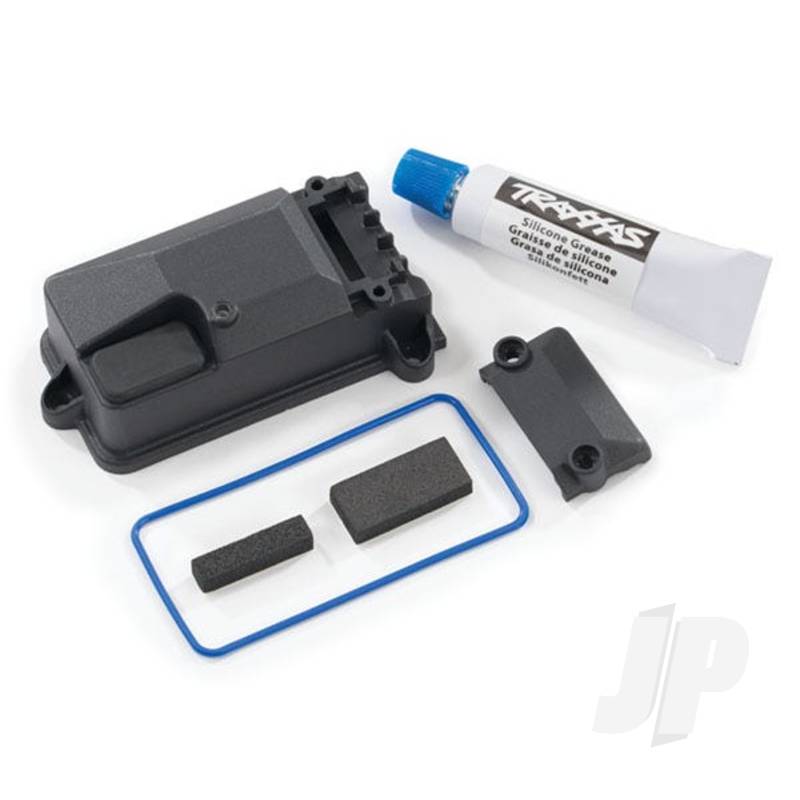 Receiver box cover (compatible with #8224 receiver box & #2260 BEC) / foam pads / seals / silicone grease