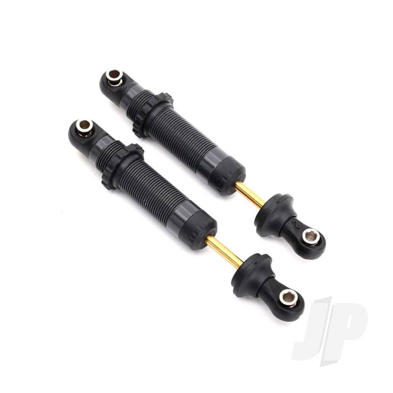 Shocks, GTS hard-anodised, PTFE-coated aluminium bodies with TiN shafts (assembled with spring retainers) (2 pcs)