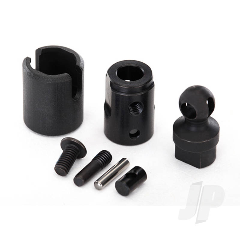 Output drive, transmission or Differential (pin retainer (1pc) / drive cup (1pc) / drive ball (1pc) / drive pin (1pc) / 3x11 screw pin (1pc) / cross pin (black) (1pc) 3x6 BCS with threadlock (1pc))