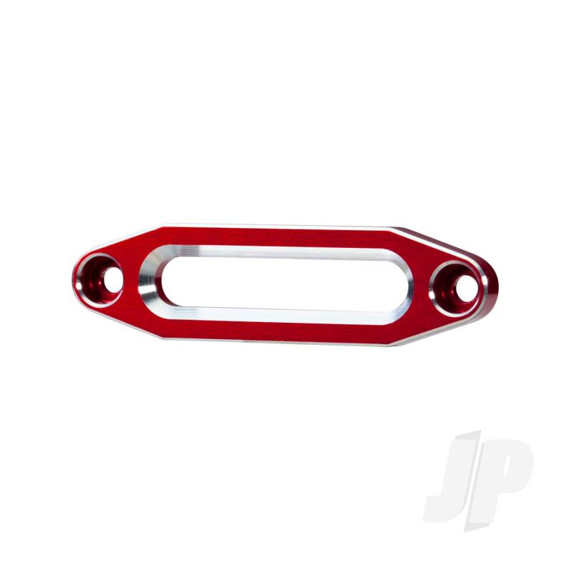 Fairlead, winch, Aluminium (red-anodised) (use with front bumpers #8865, 8866, 8867, 8869, or 9224)