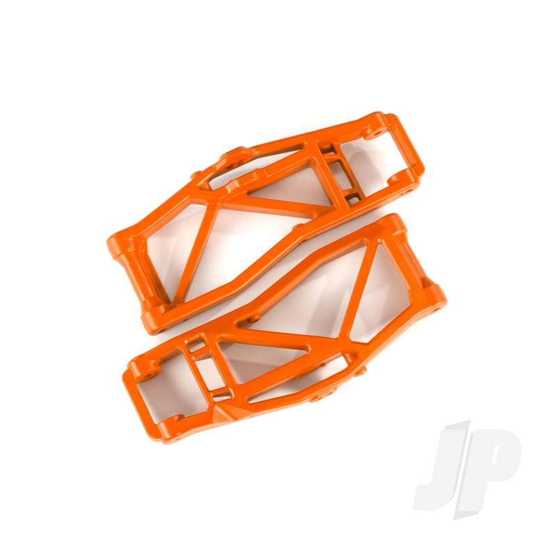 Suspension arms, lower, orange (left and right, Front or Rear) (2 pcs) (for use with #8995 WideMaxx suspension kit)