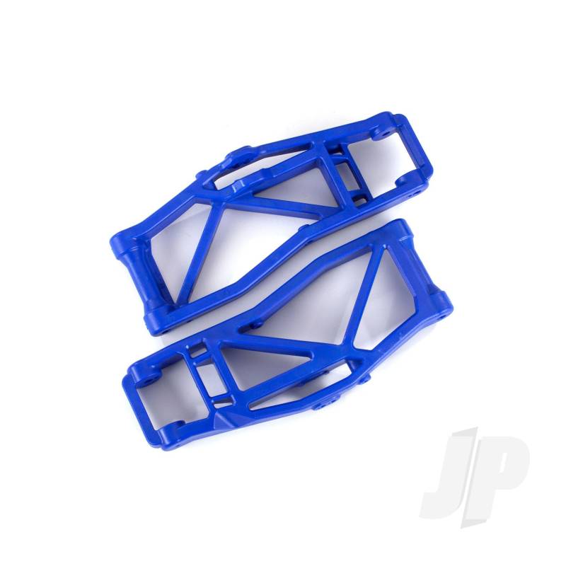 Suspension arms, lower, Blue (left and right, Front or Rear) (2 pcs) (for use with #8995 WideMaxx suspension kit)