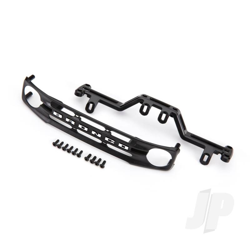 Grille, Ford Bronco (2021) / grille mount / 2.6x8 BCS (8) / 3x8 BCS (4) / 1.6x7 BCS (self-tapping) (4) (fits #9211 body)