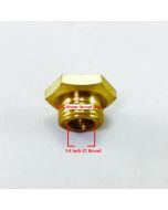 RCEXL CM-6 / 10mm to 1/4-32" Spark Plug Bushing Adapter (Brass) Conversion Kit