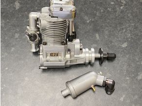 Refurbish Saito FA-180a Single Cylinder 4 Stroke Glow Engine SAFA-180a