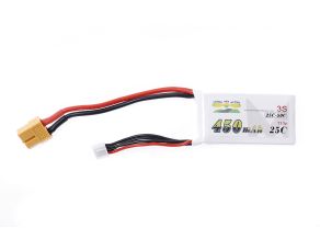 Morris’ Mini Motors 3s 11.1v 450 mAh 25C - 50C Lipo Battery With XT-60 Connector UK & EU Customers Only 