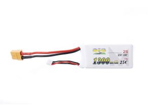 Morris’ Mini Motors 2s 7.4v 1300 mAh 25C - 50C Lipo Battery With XT-60 Connector UK & EU Customers Only 