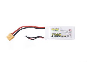 Morris’ Mini Motors 3s 11.1v 1300 mAh 25C - 50C Lipo Battery With XT-60 Connector UK & EU Customers Only 