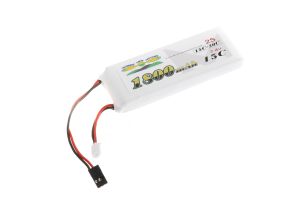 Morris’ Mini Motors 2s 7.4v 1800mAh 15c - 30c RX & Ignition LiPo Battery With JR Plug