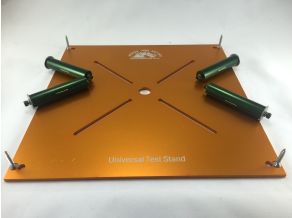 Morris' Mini Motors Universal CNC Test Bench Plate Gold 