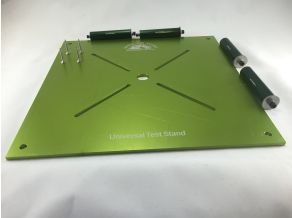 Morris' Mini Motors Universal CNC Test Bench Plate Lime Green