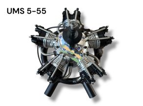 UMS 55cc Gas 5 Cylinder Engine