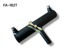 FA-182T Pitts Style Exhaust