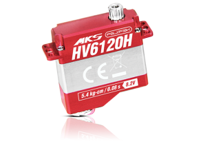 HV6120H - Coreless, 8 mm, 5.4 kg/cm, 0.080s/60°