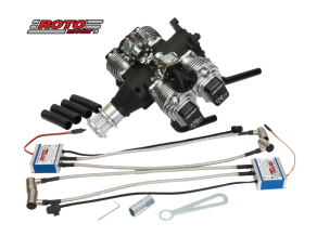 Roto Motor 170cc FS Gas / Petrol Flat 4 Cylinder 4 Stroke Engine 