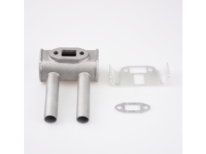 RCGF 20cc RE Gas / Petrol Single Cylinder 2 Stroke Engine Muffler and Gasket RCGF-RE2007