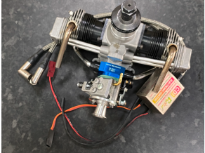 Refurbish SC FS-160 Twin Cylinder 4 Stroke Engine With Full Gas Conversion Combo