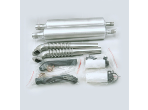 40cc - 85cc Twin Canister Set Back Exit