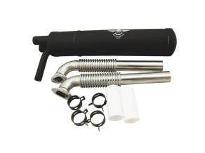 40cc - 85cc  2 In 1 Twin Canister Set Front Exit