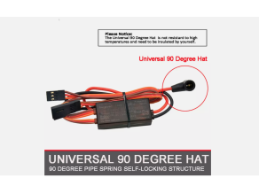 On Board Glow Driver 90 Degree Plug Cap