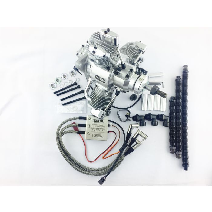 Amazon.com: Saito Engines FG-60R3 60cc 3-Cylinder Gas Radial