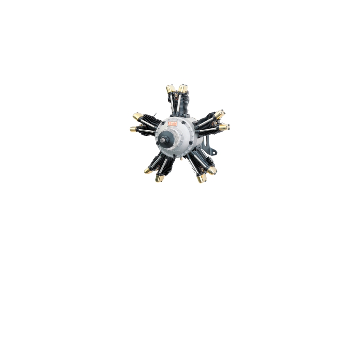 MorrisMiniMotors Logo SAITO FA-325R5 RADIAL ENGINE