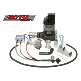 MorrisMiniMotors Logo Roto Motor 35cc FS Gas Petrol Single Cylinder 4 Stroke Engine