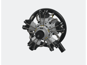 UMS 55cc Gas 5 Cylinder Engine
