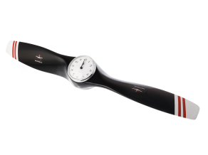 Biela 85mm Clock 2 Blade Black With White Tips Prop