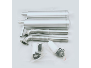 100cc - 130cc Twin Canister Set Front Exit