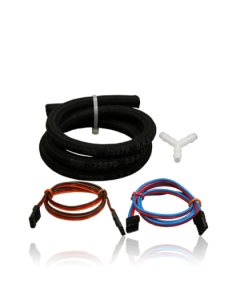 Accessories kit for PowerBox Smokepumpe, Patchleads, Y-piece, heat-resistant, rubber hose